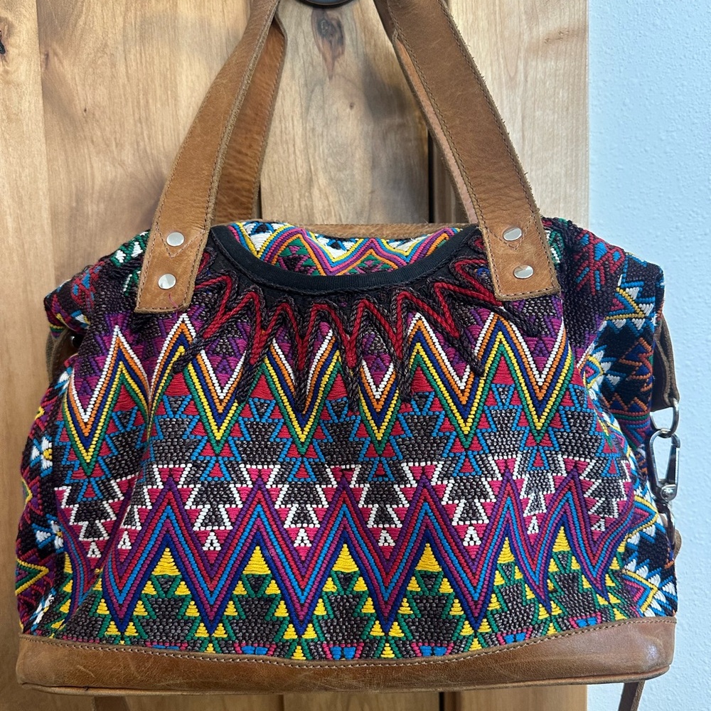 Nena & Co. Multicolor Geometric Tote